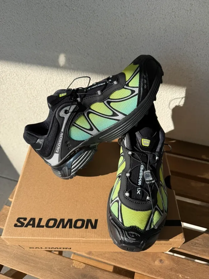 Salomon XT Whisper Black / Iced Aqua - photo numéro 7