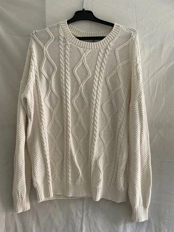 Autres pull-over & sweat-shirts Hollister crème taille S