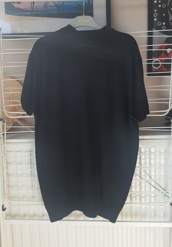 Lot de deux polos laine, Zara, blanc & noir, taille: L