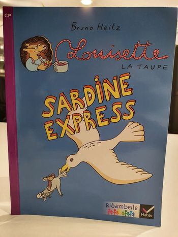 Livre Louisette la taupe - sardine express
