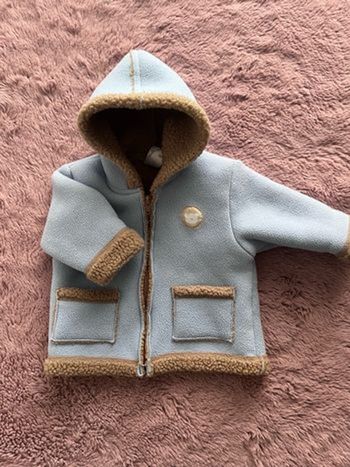 Manteau bleu 12 mois