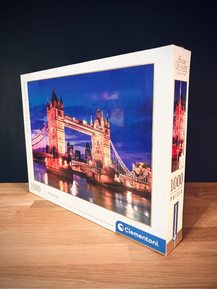 Puzzle Tower Bridge London - Londres Pont 1000 pièces Clementoni Neuf - photo numéro 2