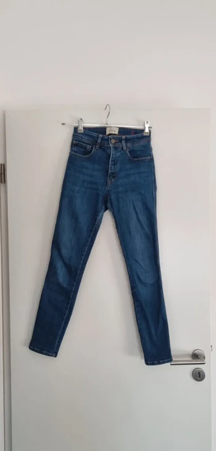 Jean slim bleu sezane 34
