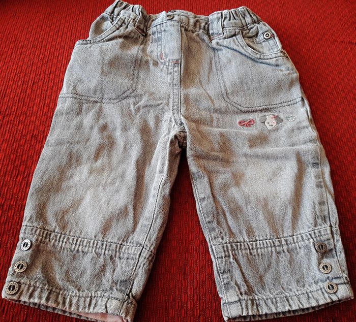 Pantalon doublé fille 12-18 mois  / Cadet Rousselle