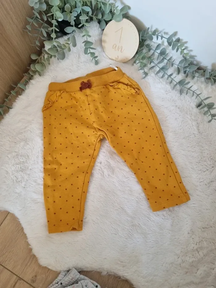 Lit de 2 pantalons jogging chaud 12M - photo numéro 4