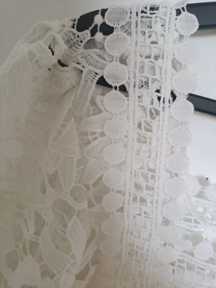 Haut en dentelle blanche – ELSA.M by May - photo numéro 3