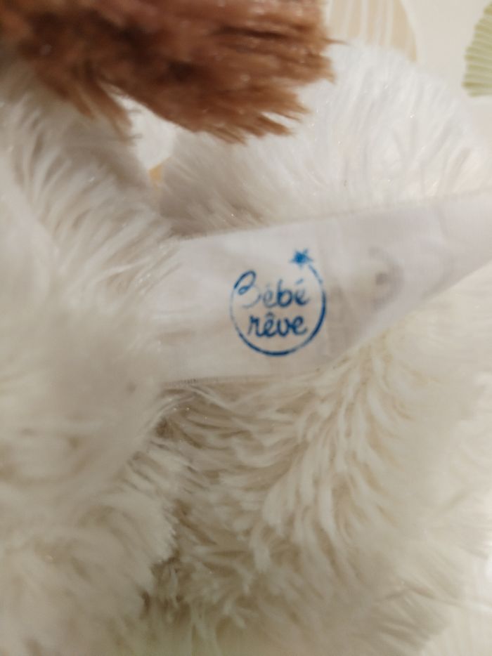 Peluche chien Bébé Rêve - photo numéro 5