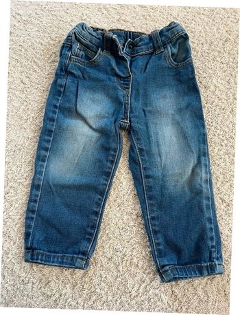 Pantalon jean bleu taille 18 mois marque Tex