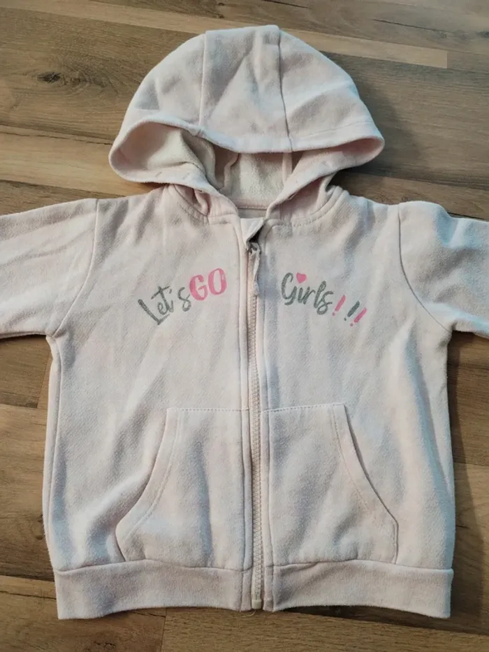 Gilet zippé fille 5 ans Vertbaudet - photo numéro 2