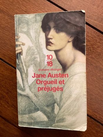 livre orgueil et préjugés jane austen