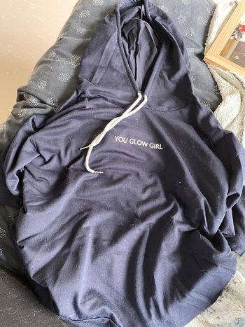 Pull bleu marine shein