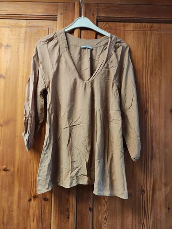Blouse beige Etam