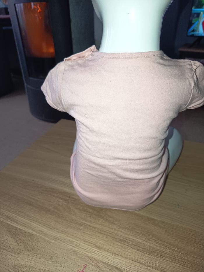 Tee shirt rose pâle Summer - photo numéro 4