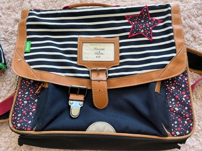 Cartable avec trousse Tann’s - photo numéro 2