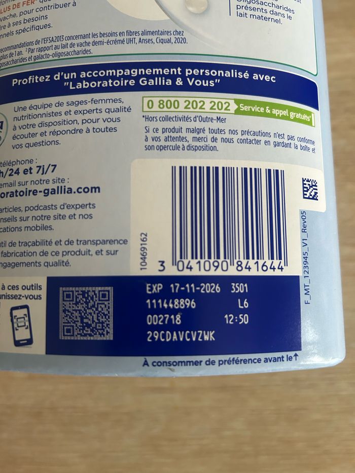 Boîte de lait bébé - photo numéro 2