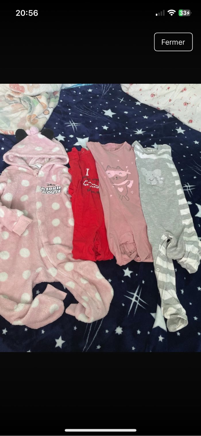 Lot de pijama