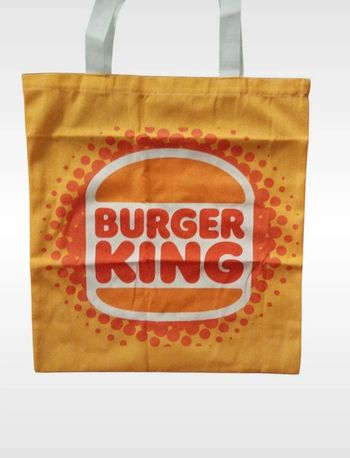 Tote bag sac cabas Burger King