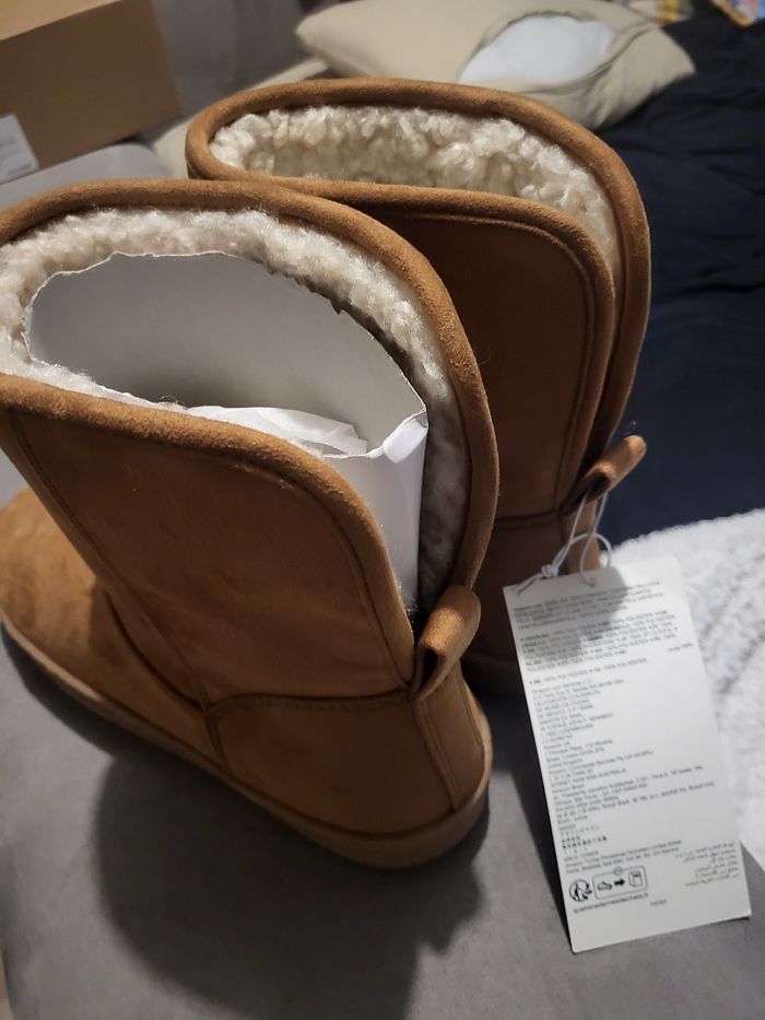 Bottes daim - photo numéro 3