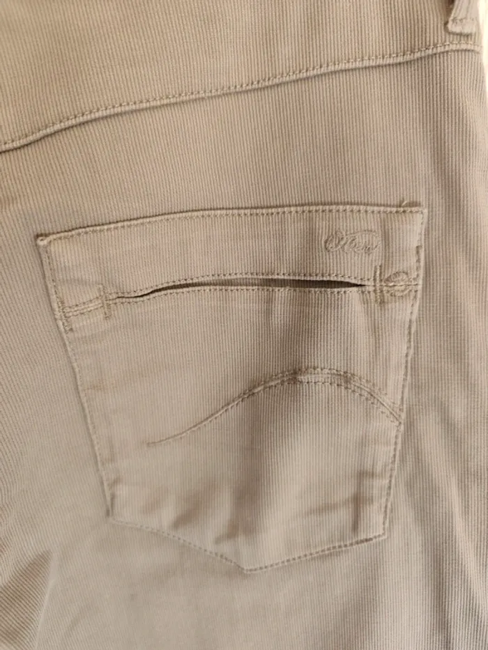 Pantalon 7/8 ème kaki T 36 Ober - photo numéro 8