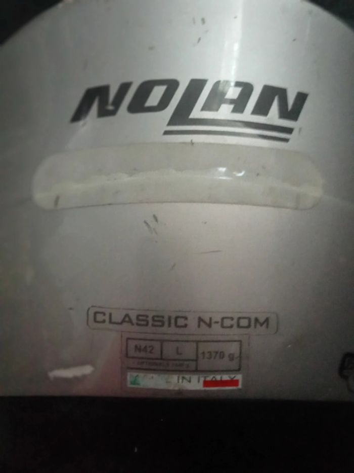 Casque Nolan gris - photo numéro 5