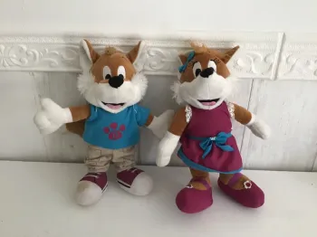 Lot 2 peluches belambra