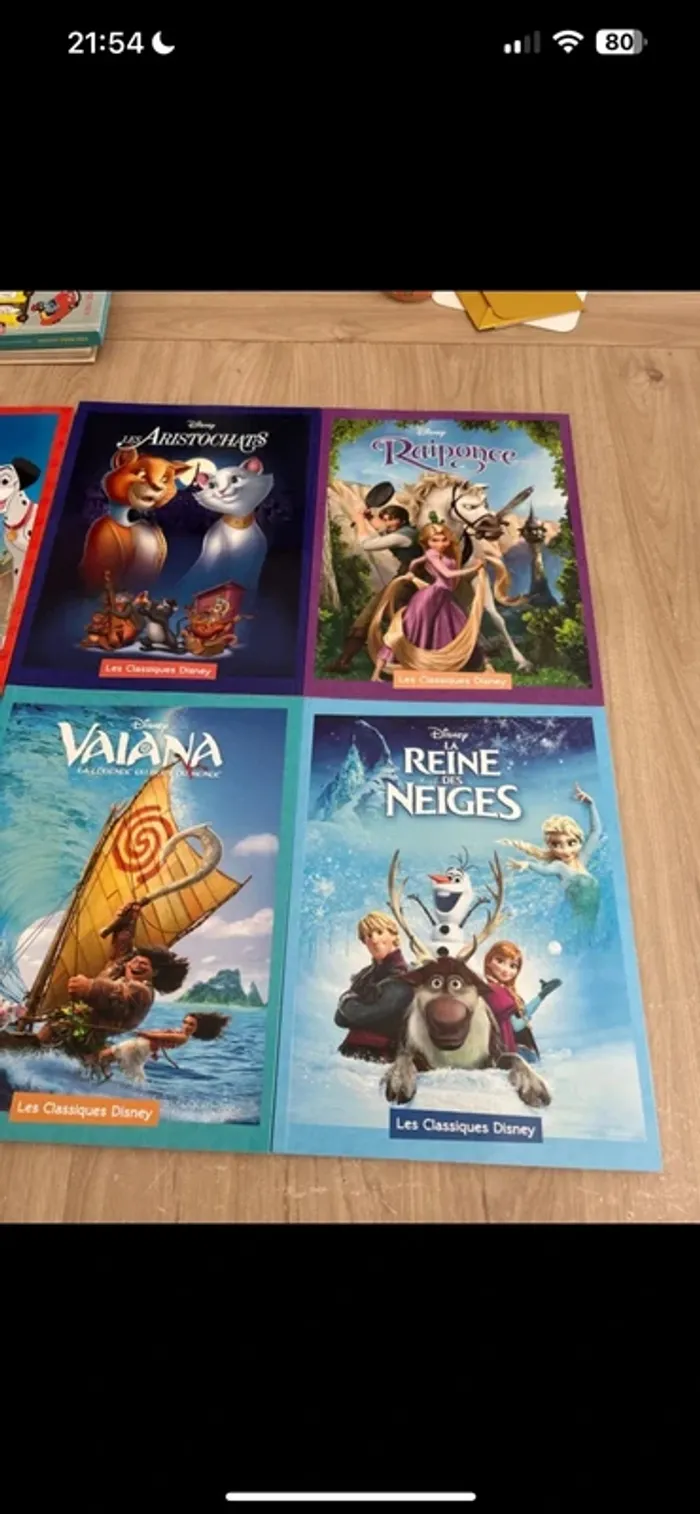 Lot de 6 livres Disney - photo numéro 3