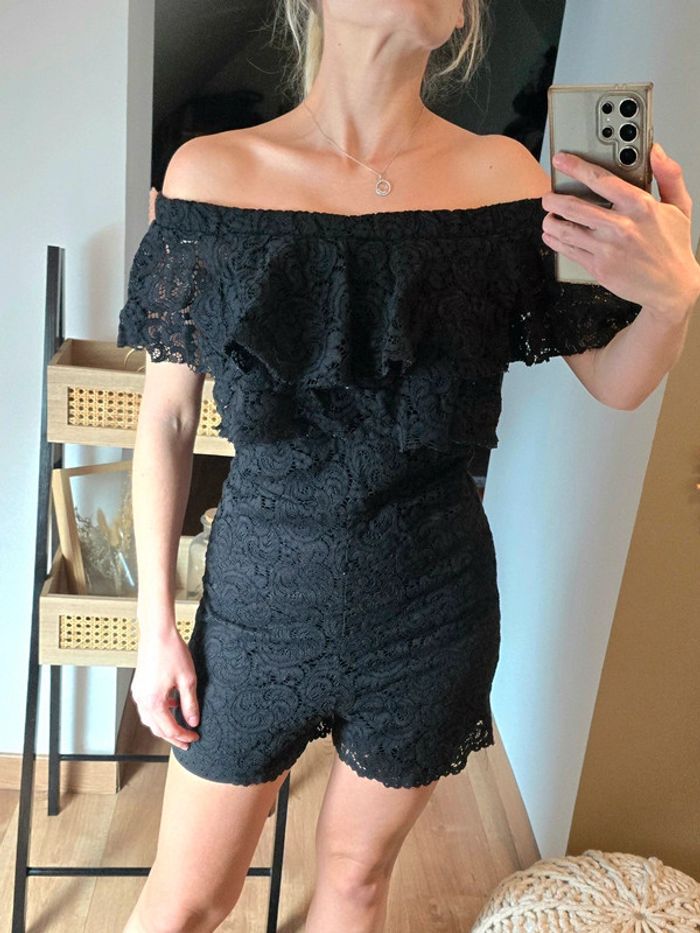 Combishort dentelle Mango