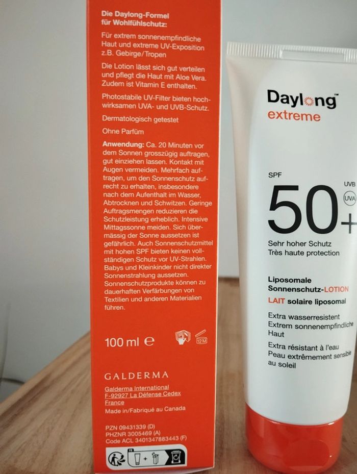 Lait solaire spf50 - photo numéro 2