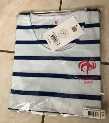 Tee-shirt blanc femme FFF Weeplay Taille (M) neuf dans emballage