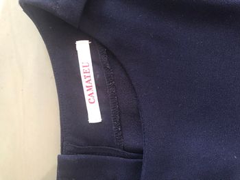 Robe fluide bleu camaïeu taille 38