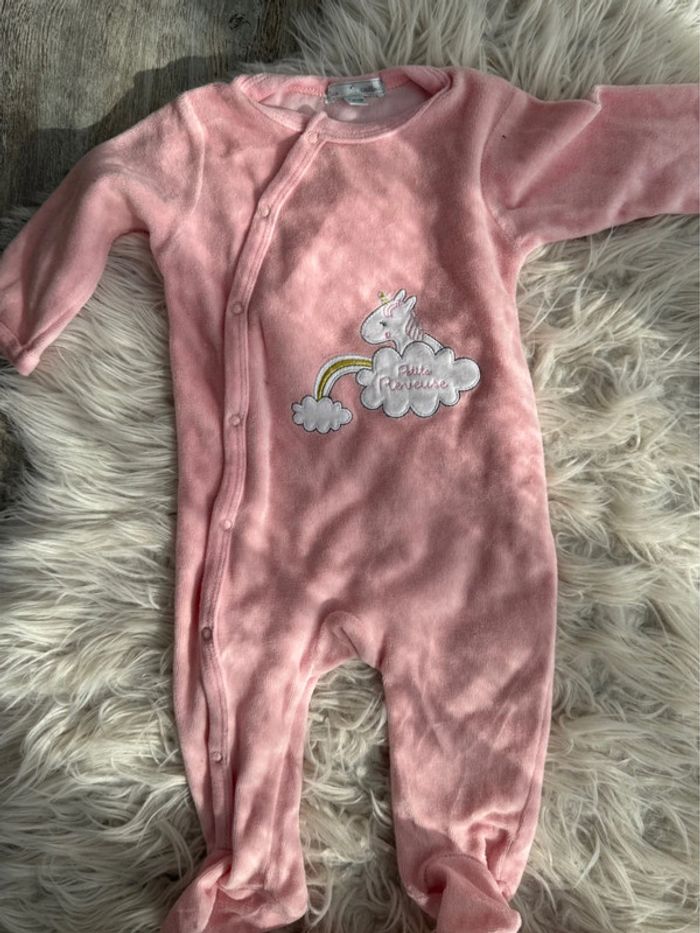 Lot de pyjama bébé fille - photo numéro 3
