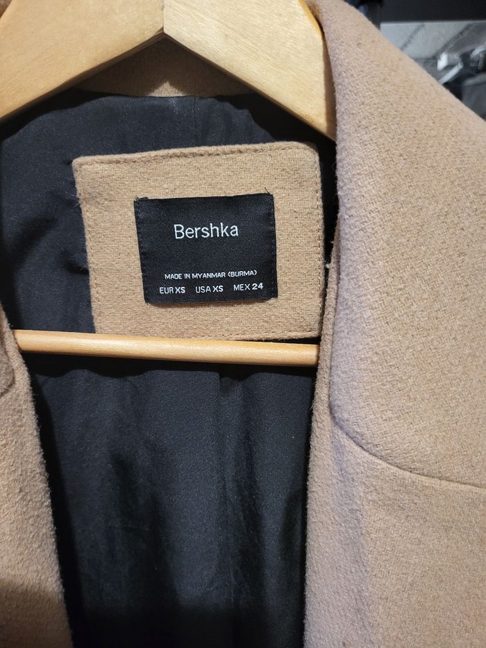 Manteau beige femme Bershka Taille XS - photo numéro 3