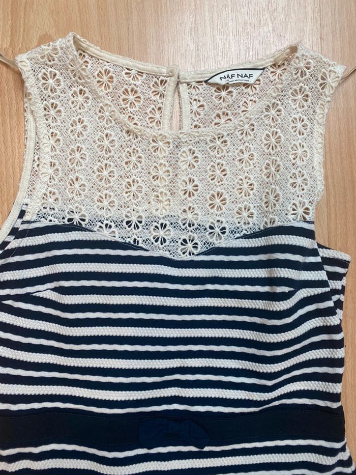 Robe marinière - Naf Naf - XS - photo numéro 2