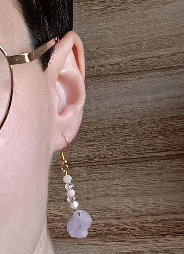 Jolie paire de boucles pendantes - photo numéro 3