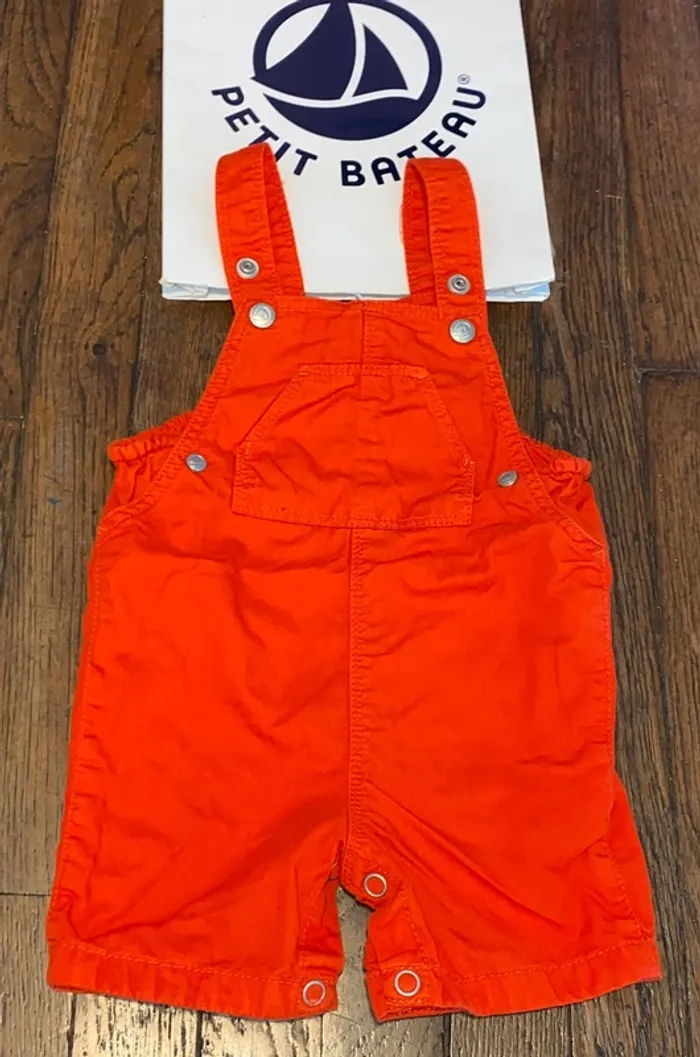 salopette Petit Bateau 6 mois