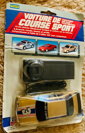 Voiture de course Playwell vintage 