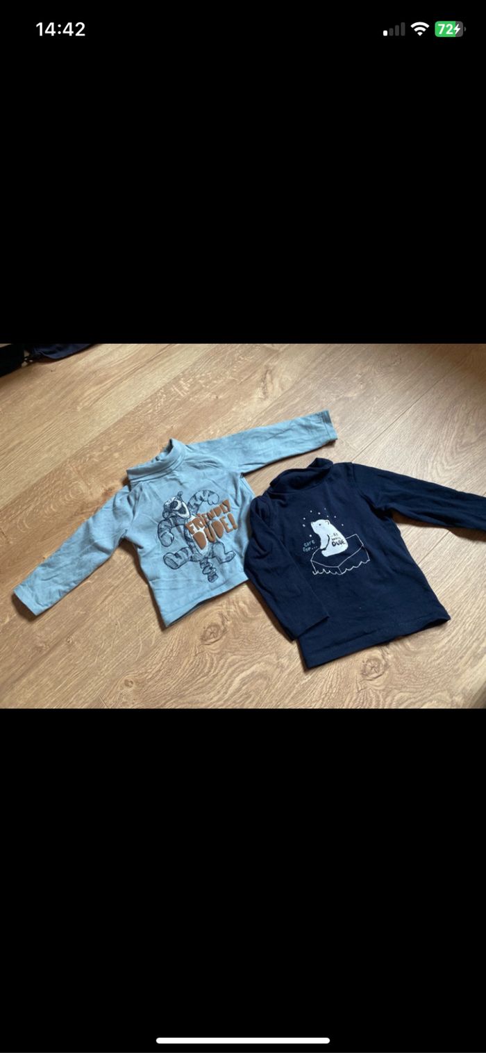 T-shirt manches longue 9 mois