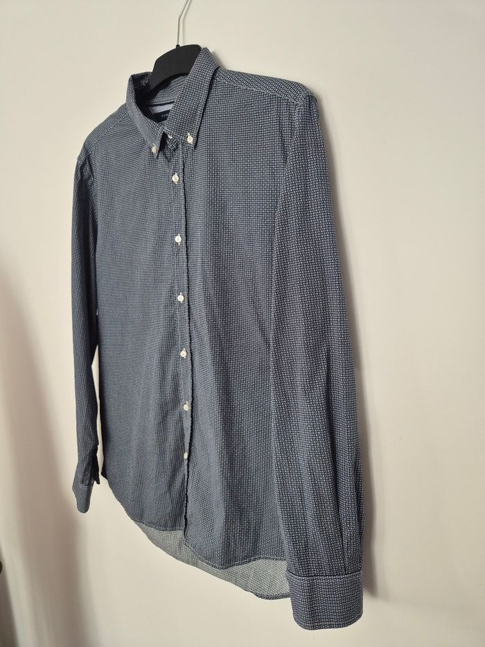 Chemise vintage 80's 2PLY - Tommy Hilfiger - Taille L - photo numéro 3