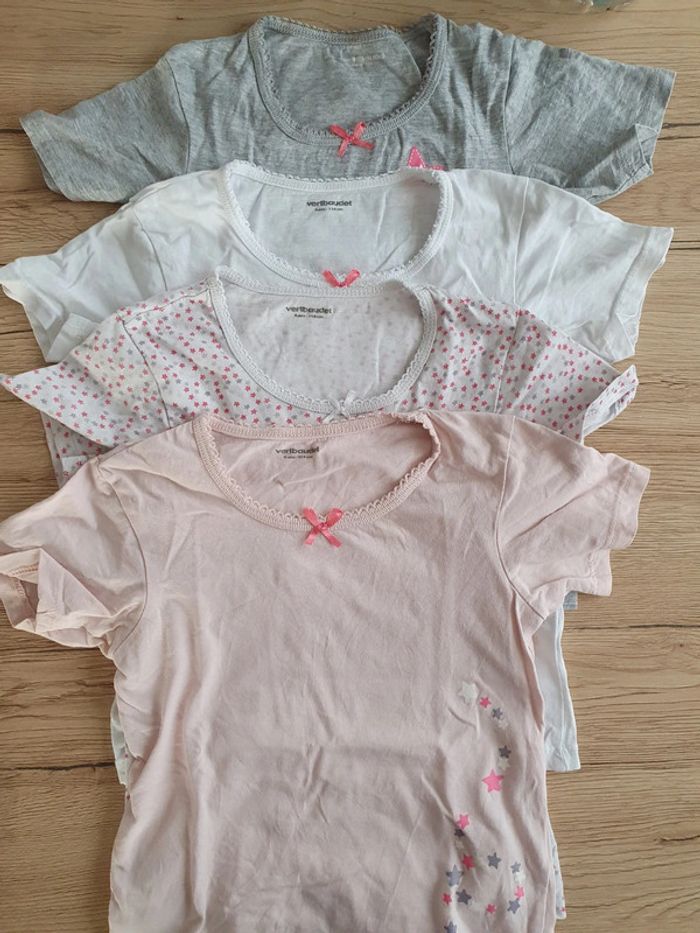 Lot petites chemises vertbaudet 6ans