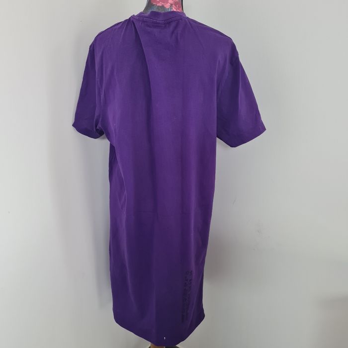 Robe Tee-shirt oversize lacoste violette - photo numéro 2