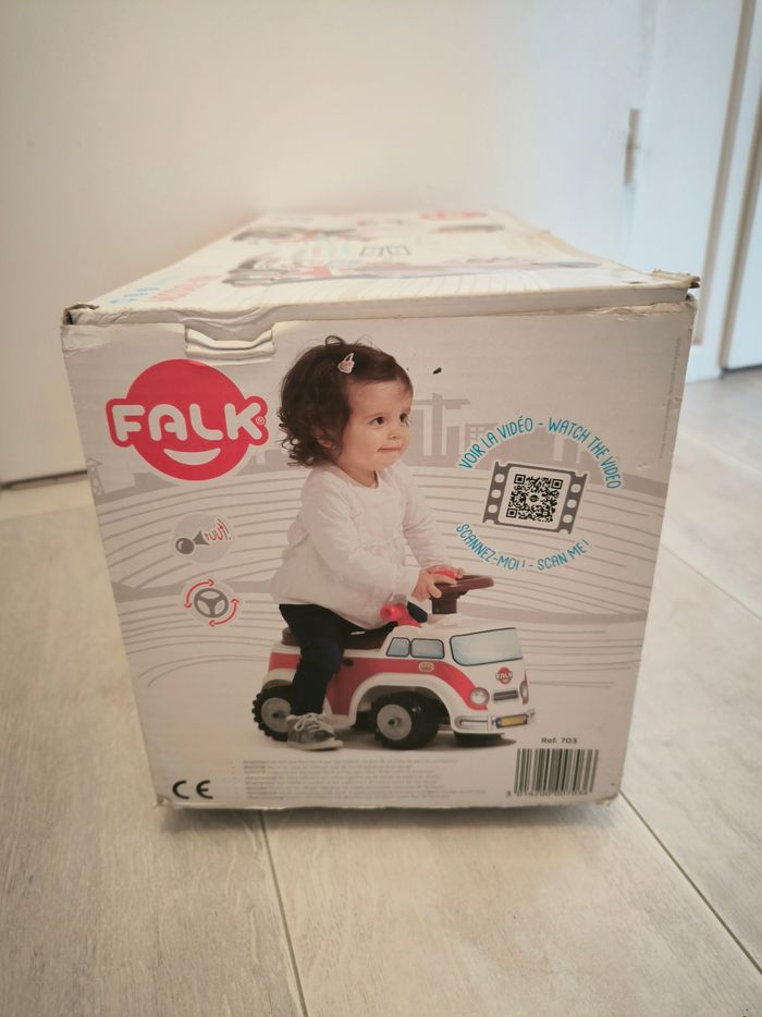 Falk - porteur mini van vintage - neuf - photo numéro 3