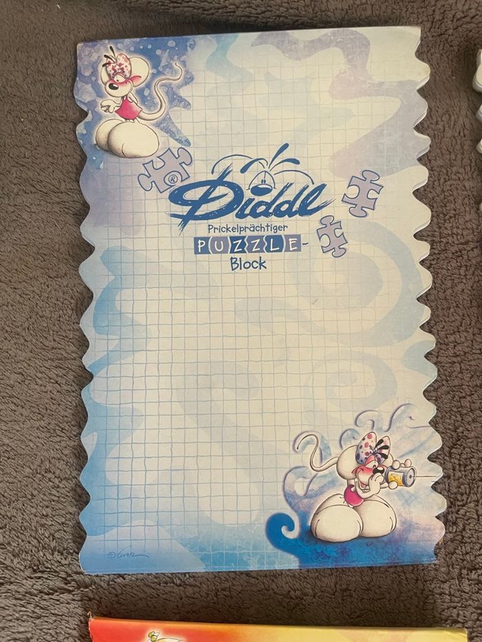 Lot diddl bloc puzzle complète - photo numéro 2