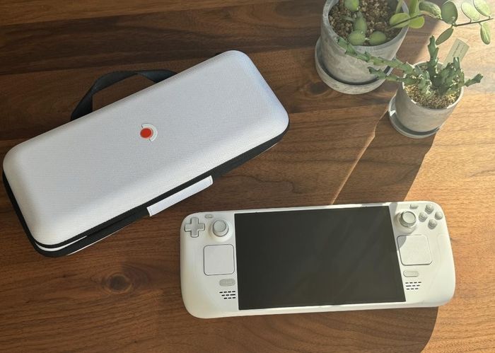 Console portable Steam Deck OLED 1 To NVMe SSD blanche édition limitée 7,4 pouces - photo numéro 2
