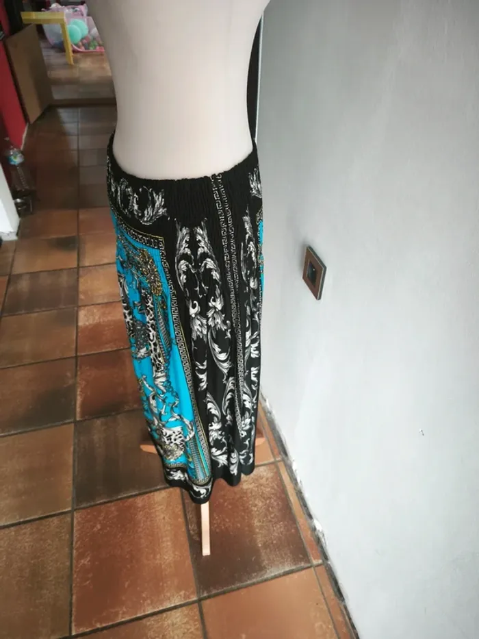 Robe été plage sans bretelles manches - photo numéro 4