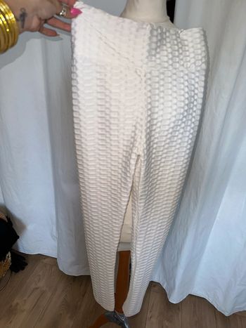 Leggins blanc, taille 36, 38