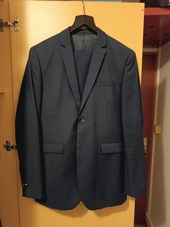 Costume deux pièces bleu marine 