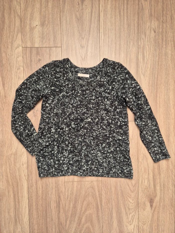 Pull chaud moucheté doux