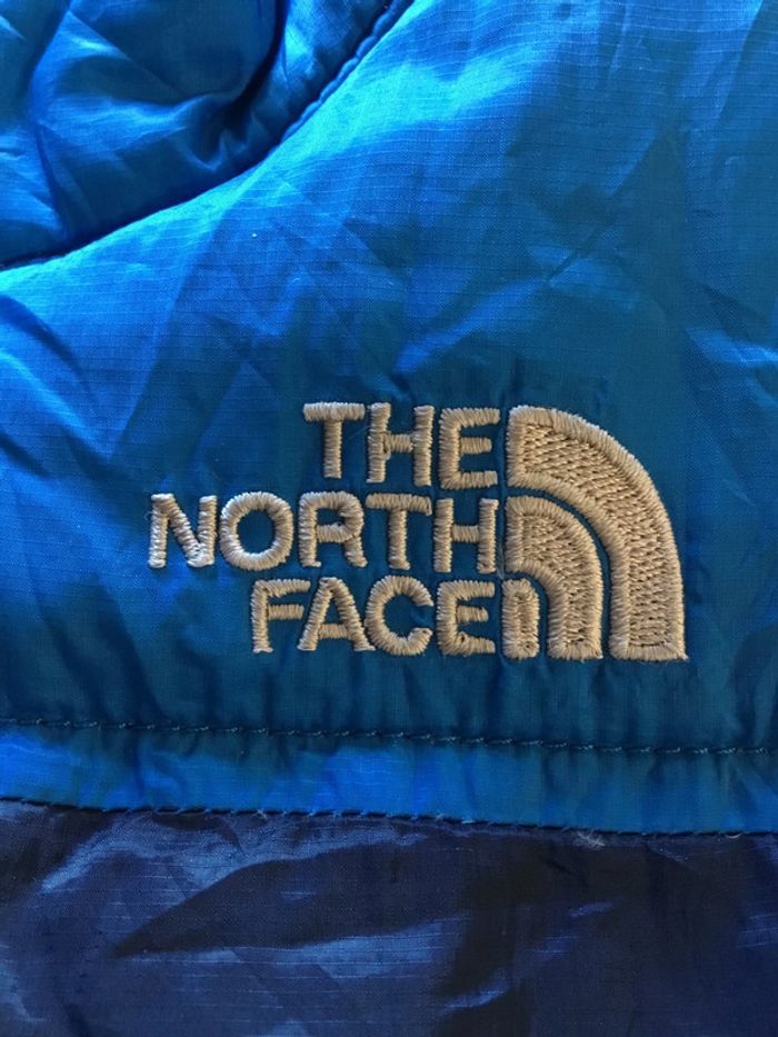 Doudoune enfant The North Face bleu marine taille 12-18 mois 070 - photo numéro 4