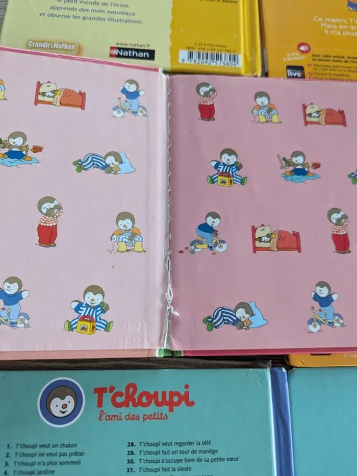 Lot de 8 livres T'choupi - photo numéro 9