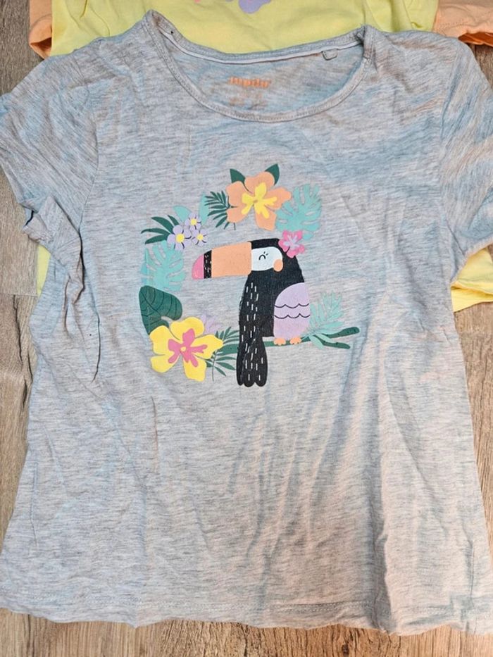 Tee-shirts Lupilu Taille 6/8 ans 👕 - photo numéro 2